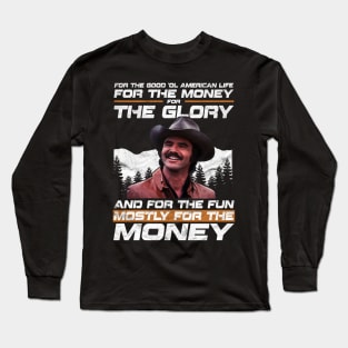 Vintage The Bandit Movies Film Gift For Fans Long Sleeve T-Shirt